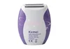 Kemei dame électrique femmes rasoir rasage épilateur KM-280R femme épilateur, épilateur violet rechargeable, 10 pcs/lot