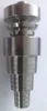 titanium nail domeless universal male female fit 10mm 14mm 18mm 6in1 for glass bongs glass tube free