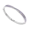 Bracelet Bangles For Women made with Czech Preciosa Crystals 18K White Gold Filled Trendy Charm Jewelry 6826