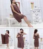 Hight Quality Low Magic Bath Handdukar Lady Girls Spa Dusch Thandduk Body Wrap Bath Robe Bathrobe Beach Dress Weoreble Magic Towe7730271