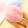 Facial Exfoliating Brush Infant Baby Soft Silicone Wash Face Cleaning Pad Skin SPA Scrub Cleanser Tool