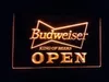 B27 ouvert Budweiser bière NR Pub Bar pub club 3d signes LED néon signe décoration de la maison artisanat 3831415