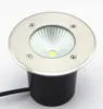 Free Shipping 10pcs/lot IP68 Super LED COB underground light,15W Warm White/White /Cold White COB, Diameter 120mm, 85-250V AC
