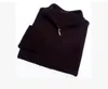 2017 KOSTENLOSER VERSAND Marke Hohe Qualität Neue Zipper Pullover Kaschmir Pullover Pullover Pullover Winter männer Pullover Männer Marke Pullover. #932