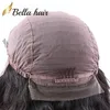 Bella Hair Glueless Pruiken Bob geknipt Wigs Frontaal Haren Haar Bob volledige kanten pruik voor zwarte vrouwen Volledige cuticules korte bob kanten pruiken gratis verzending naurrale haarlijn