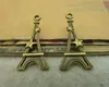 200 Stück 13 x 28 mm flacher Eiffelturm-Charm-Anhänger, antik bronzefarben, schöne Charms für DIY-Halskette, Schmuckherstellung