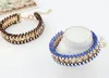 Bracelets de couleur de style étoile pour femmes bracelets Bracelet en alliage d'or pour femmes Bracelets à chaîne épaisse