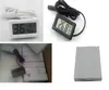 Mini Cyfrowy Termometr LCD Higrometr Temperatura Miernik Temperometrowy Termometr Sonda Biała i czarna