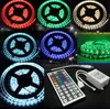 5M Roll IP65 Waterproof 300 LED Strip SMD5050 Christmas Decoration RGB LED Strip+44 Key IR Controller control