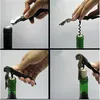 Multi-Function Wine CorksCrew Rostfritt stålflaskan Öppna Kniv Dra Tryck Double Hinged CorksCrew Creative Promotional Gifts