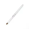 Nagelborstel 10 stks / partij Metalen Acryl Nail Art UV Gel Carving Pen Borstel Gel Nr. 2/4/6/8/10