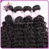 50% de desconto dyeable peruano malásia mongol cabelo produtos brasileiros virgem cabelo onda profunda 3 ou 4 feixes por lote tecer cabelo humano sem emaranhado