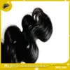 Kostenloser Versand!! Großhandel unverarbeitet 100 menschliche Haarverlängerungen Malaysianische indische peruanische Haar Körperwelle Haargewebt