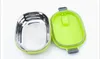 Double Layers Stainless Steel Japanese Lunch Box Kids Bento Box 1480ML Thermos Food Container 3 Colors,dandys
