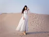 Dresses Wholesales 2015 Maxi Dress Print Foral Super Retro Lace Dress Manual Swing Temperament Goddess Beach 3/4 Sleeve Summer Dresses