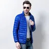 Doudoune hommes top qualité homme hiver manteau conception manteaux mode vêtements veste hommes décontracté doudounes hiver marque duvet d'oie manteau col