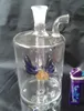 Hookah accessories wholesale free shipping --4 bird claw glass filter Hookah + accessories, color random delivery