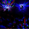 2015 cabeza móvil de cristal RGB Color rotación automática cambio UFO girasol luz LED fiesta en casa etapa KTV discoteca baile Bar DJ Club