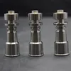 Domeless Titanium Nail Ti Nail 14mm or 18mm Female Grade 2 Titanium Domeless Rig Nail for Glass water Bongs Rips and Dabs Free shipping