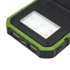 20000 mAh neuartige Solar-Powerbank, ultradünn, Highlight-LED, 2 A Ausgang, tragbares Handy-Ladegerät, Solar-Powerbank