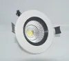 Fashional home lighting round cob led down lamp white color China manufacturer 7w 5w led downlight