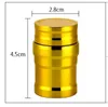 알루미늄 알코올 램프 물 담보 액세서리 흡연 액세서리 골드 에디션 스테인리스 스틸 미니 램프