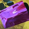 7x10cm Open Top Purple Vacuum Mylar Bag Heat Seal Aluminum Foil Food Storage Packaging Pouch For Coffee Sugar Packing Plastic