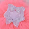 New Toddler Clothing Baby Girl Clothes Flower Girl Dress Kids Princess Party Dress Fashion Girls Tutu Sequins Lace Pageant Wedding Dresses