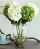 Hortensia Flor artificial Fiesta en el hogar Flores decorativas Seda de buena calidad Flor hecha a mano Ramo de novia Flor artificial Decoración del hogar