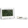 Temperature Humidity LCD Digital Thermometer Hygrometer Meter w/ Wired External Sensor Electronic 2015 New DC103 H302008 1000pcs