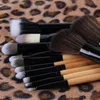 12pcs par ensemble Femmes Pro Makeup Brush Brush Set Cosmetic Tool Leopard Bag Beauty Brushes Kit by DHL 717018803437