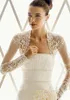 Hot Sale New Fashion Sheer Long Sleeve Lace Bridal Jackets for Wedding Ladies Jackets Bridal Accessories