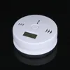 CO Carbon monoxide detector LCD Backlight Monitor Alarm Poisoning Gas Sensor Warning Smoke Detector Tester for home securtiy in retail box