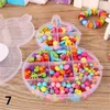 Mélange de perles de 29 styles pour breloques pour enfants, bricolage, collier, bracelet, accessoires de bijoux pour filles, cadeaux de noël, ouc2096