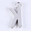 2015New Fashion Antique Silver Copled Metal Metal Alloy Hot Vendre A-Z ALPHABET LETTR K CHARMS FLOINTS 200PCS LOT # 011X 219R