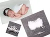 1 set neonata bianca piumato ali d'angelo sottile fascia elastica per capelli corona di perle accessori per capelli perfetto neonato / maternità foto prop YM6113