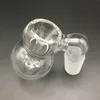 Bols de receveur de cendres de narguilé avec bulle mâle femelle 10 mm 14 mm 18 mm en verre conjoint Perc Ashcatcher pour le narguil