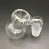 Ciotole per narghilè con gorgogliatore femmina maschio 10mm 14mm 18mm vetro comune Perc ashcatcher per narghilè bong piattaforme petrolifere