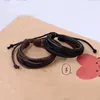 Genuine Leather Wrap Multilayer Bracelets Adjust Braided Bracelet Bangle cuff for women men fashion jewelry Will and Sandy