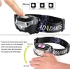 LED Headlamp,Body motion sensor Headlamp Flashlight USB Rechargeable Portability Waterproof Super Bright for Running Reading, Outdoor and Ch