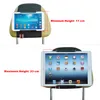 TFY Autohoofdsteunhouder voor Dragon Touch 7 inch tablet met siliconen hoes en andere Android-kindertablets2744477