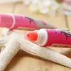 1200 stks lip glanst lipstick peel-off duurt voor 24h no vlek marine collageen lippenstift balsem plant lip glanst romantische beer make-up hydraterende