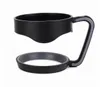 New Christmas Portable Drinkware Cup Handle for 30OZ Outdoor Travel Cup Black plastic Hand Holder