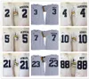 Wolverines Michigan Football Limited Jerseys College Jersey 4 Jim Harbaugh 2 Woodson 5 Peppers 10 Brady 21 Howard 88 Butt White Navy Blue St.