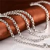 2015 new design stainless steel chain necklace 2.5MM 18-24inches Top quality fashion jewelry free shipping
