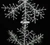 30 pcs/lot White Snowflake Ornaments Christmas Holiday Festival Party Home Decor