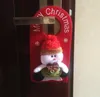 Decorazioni natalizie all'aperto 10 "porta ornamenti appesi porte appese bambino natale casa decorazione del partito spedizione gratuita CD001
