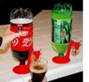 Mini upp och ner dricksfontäner Fizz Saver Cola Soda Dryckeswitch Drinkers Handtryck Vatten Dispenser Automatisk DHL UPS Factory
