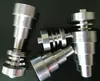 Universele titanium nagels 10mm 14mm 18mm gezamenlijke mannelijke en vrouwelijke domeloze nagel GR2 verstelbaar voor glazen bongs waterleidingen rigs