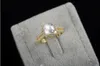 Victoria Wieck Nouvelle Marque Bijoux En Argent Sterling 925 Saphir Blanc 7 MM Coupe Ronde Femmes De Mariage Bague De Fiançailles Or Anneaux Femmes Taille 5-11